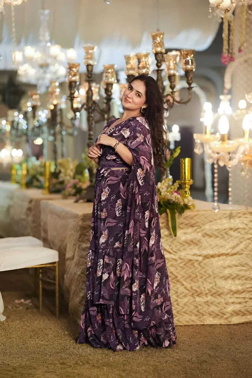 Ynf Faux Georgette KESH516 9254 Sarees Wholesale Ready To Wear Sarees Party Wear Sarees Fancy Sarees Printed Sarees Manufacturer