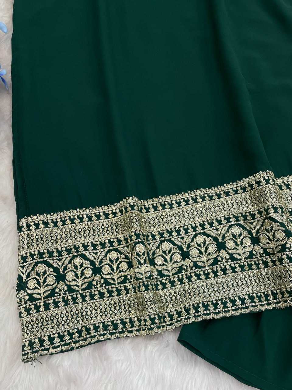 Ynf Faux Georgette RIN129 031 Suits & Dresses Wholesale Ladies Suits Embroidery Suits Georgette Suit Manufacturer