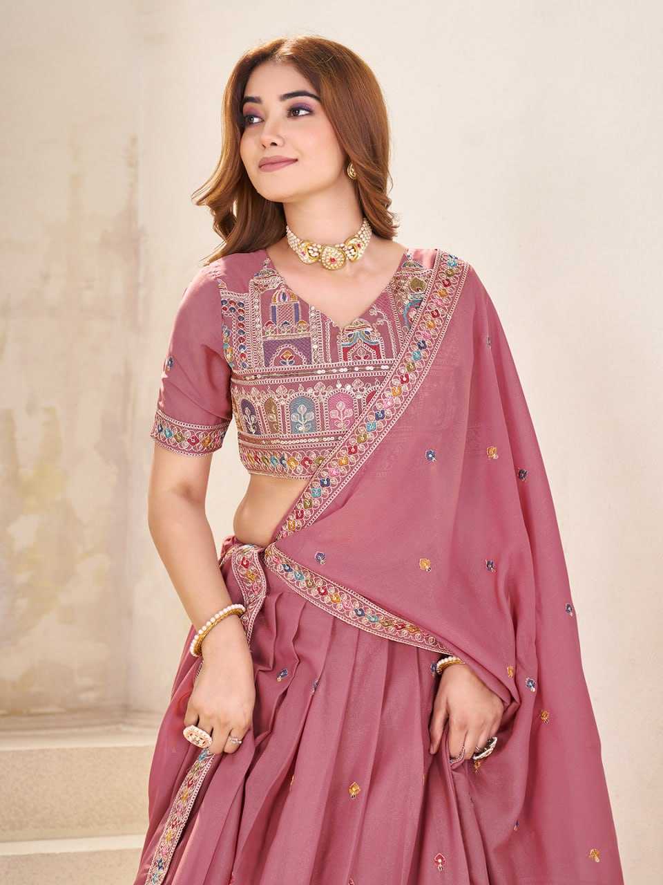 Ynf Faux Georgette RIN131 349 Lehengas Wedding Collections Festive Collections Wholesale Georgette Lehenga Lehenga With Cancan Lehenga With Blouse Manufacturer