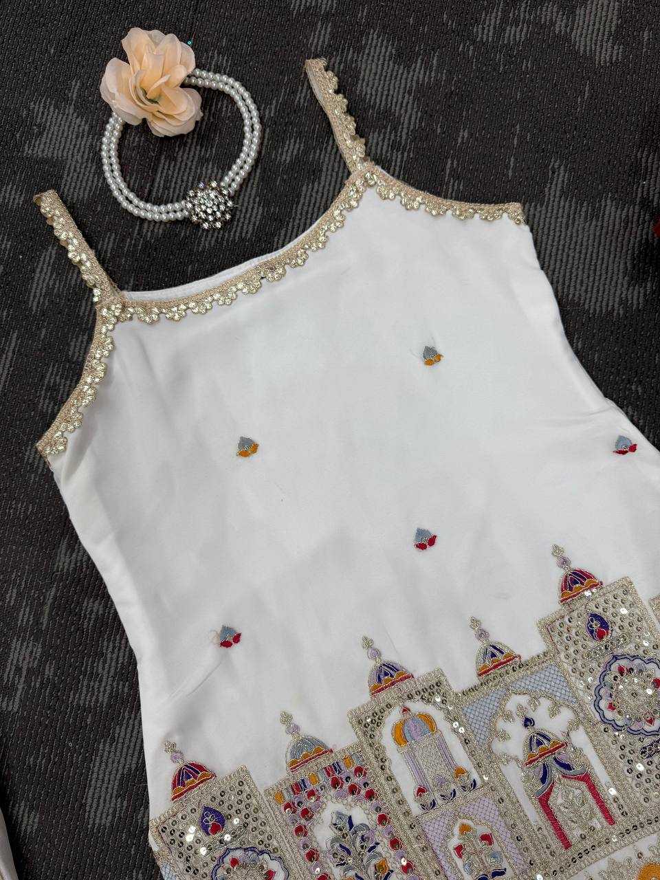 Ynf Faux Georgette RIN133 1513 Suits & Dresses Wedding Collections Festive Collections Wholesale Sharara Salwar Suits Georgette Suit Designer Suits Manufacturer