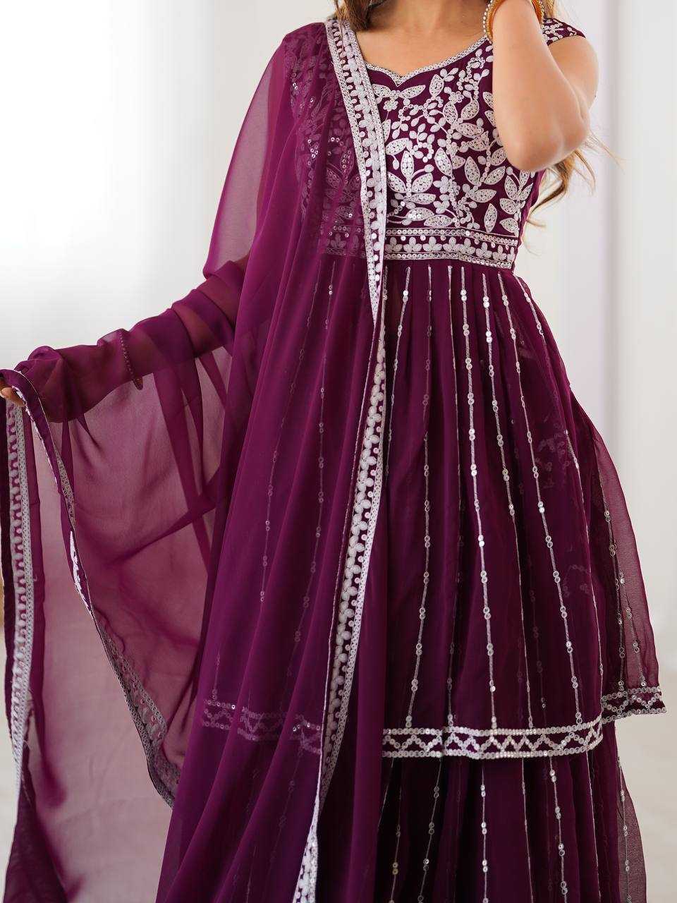 Ynf Faux Georgette RIN133 28 Lehengas Wedding Collections Festive Collections Wholesale Designer Lehenga Choli Georgette Lehenga Sequins Lehenga Manufacturer
