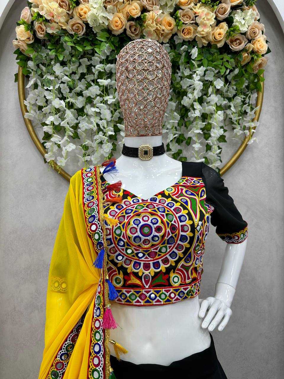 Ynf Faux Georgette RIN133 SP-24 Lehengas Wedding Collections Festive Collections Wholesale Designer Lehenga Choli Georgette Lehenga Lehenga With Dupatta Manufacturer