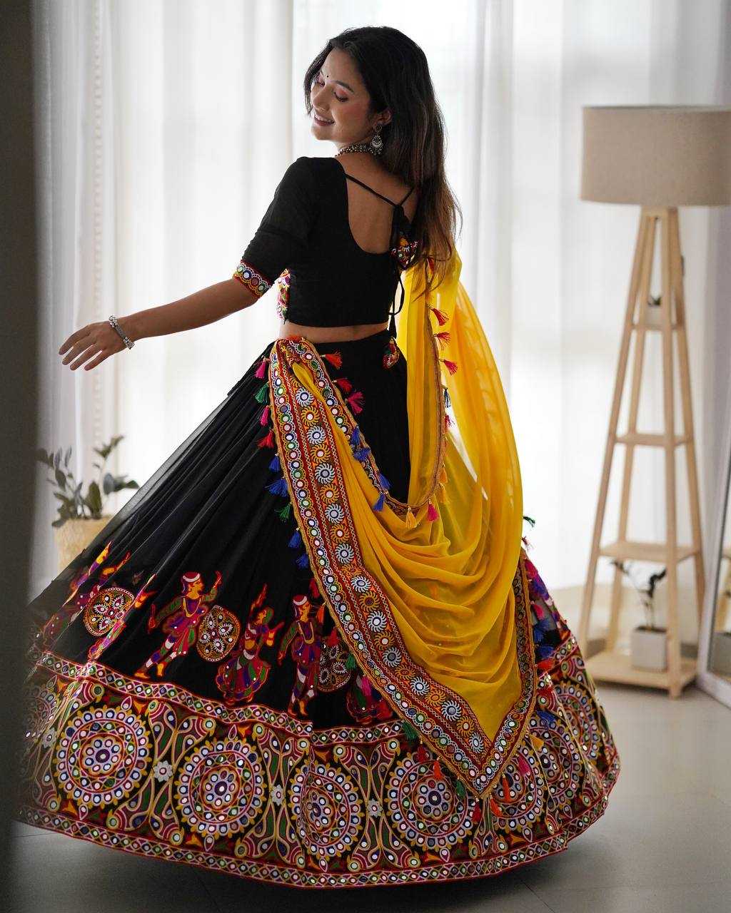 Ynf Faux Georgette RIN133 SP-24 Lehengas Wedding Collections Festive Collections Wholesale Designer Lehenga Choli Georgette Lehenga Lehenga With Dupatta Manufacturer