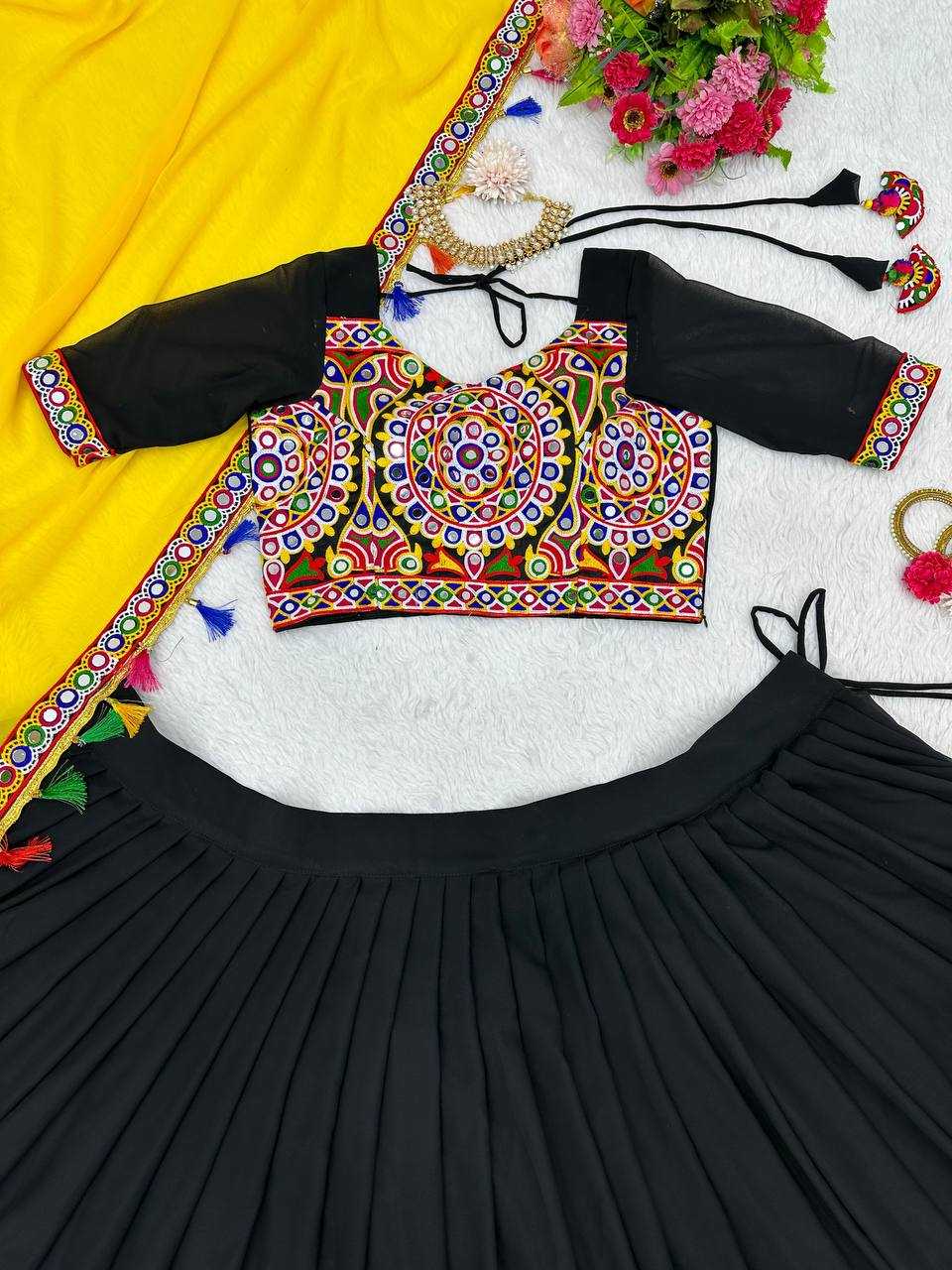 Ynf Faux Georgette RIN133 SP-24 Lehengas Wedding Collections Festive Collections Wholesale Designer Lehenga Choli Georgette Lehenga Lehenga With Dupatta Manufacturer