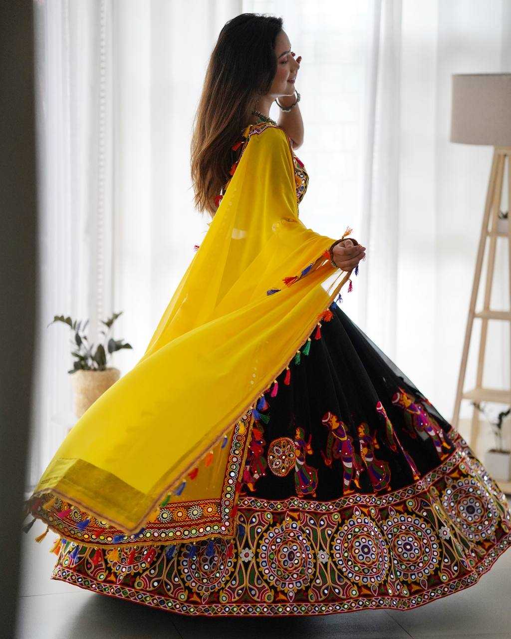 Ynf Faux Georgette RIN133 SP-24 Lehengas Wedding Collections Festive Collections Wholesale Designer Lehenga Choli Georgette Lehenga Lehenga With Dupatta Manufacturer