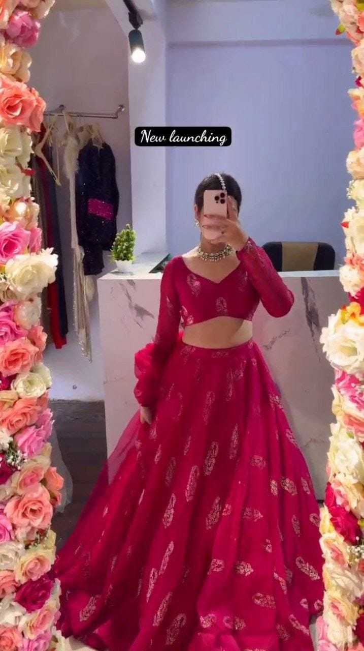 Ynf Faux Georgette RIN157 1064 Lehengas Wedding Collections Plus Size Collections Wholesale Designer Lehenga Printed Lehenga Georgette Lehenga Manufacturer