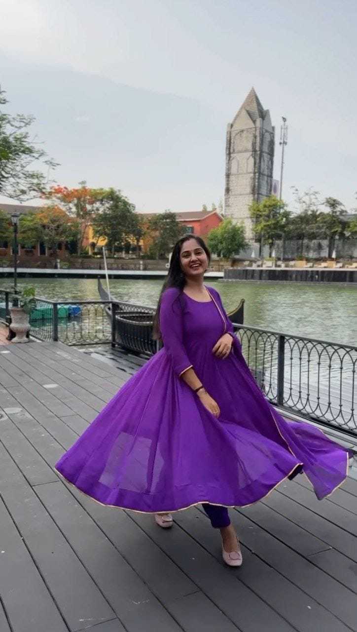 Ynf Faux Georgette RIN157 2069 Gowns Wedding Collections Festive Collections Wholesale Party Gowns Georgette Gown Designer Gowns Manufacturer