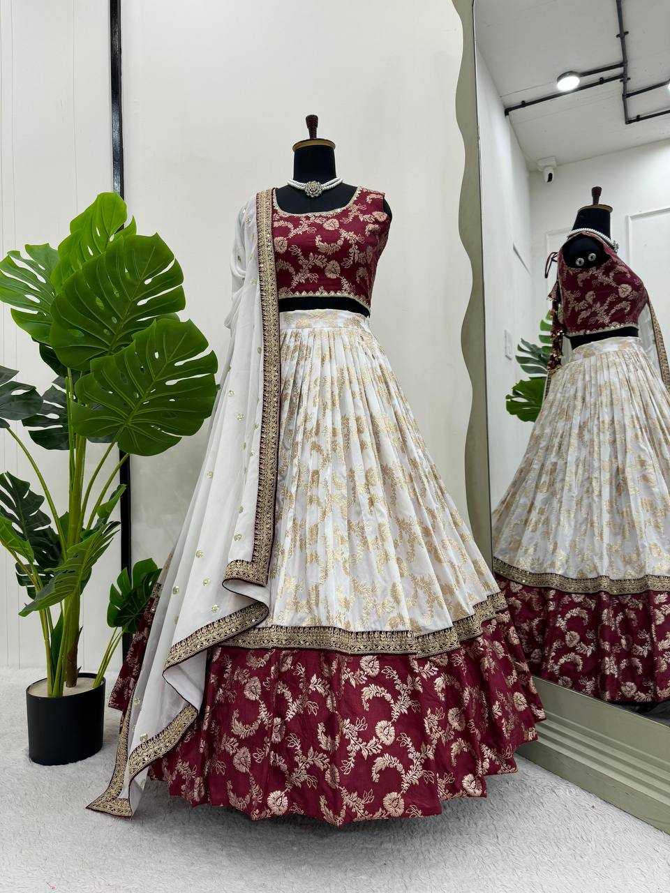 Ynf Faux Georgette RIN162 318 Lehengas Wholesale Fancy Lehenga Embroidered Lehenga Sequins Lehenga Manufacturer