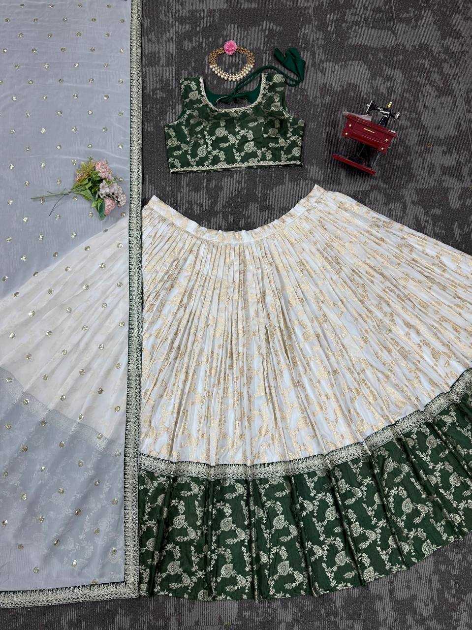 Ynf Faux Georgette RIN162 318 Lehengas Wholesale Fancy Lehenga Embroidered Lehenga Sequins Lehenga Manufacturer