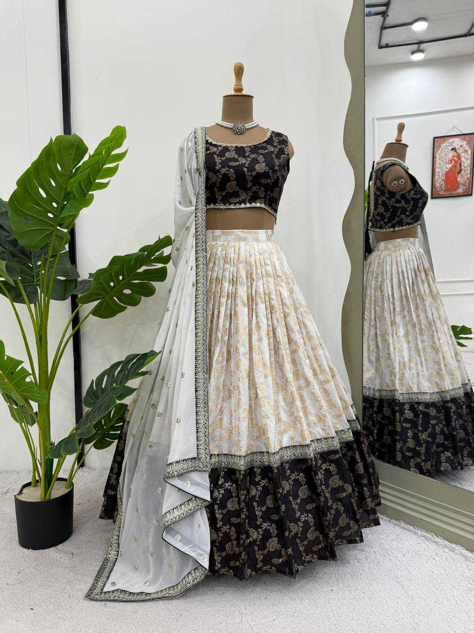 Ynf Faux Georgette RIN162 318 Lehengas Wholesale Fancy Lehenga Embroidered Lehenga Sequins Lehenga Manufacturer