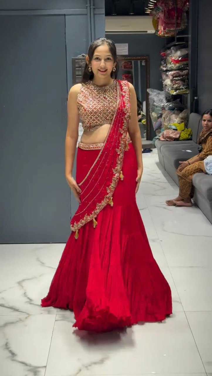 Ynf Faux Georgette RIN162 360 Sarees Wholesale Designer Sarees Georgette Sarees Lehenga Sarees Manufacturer