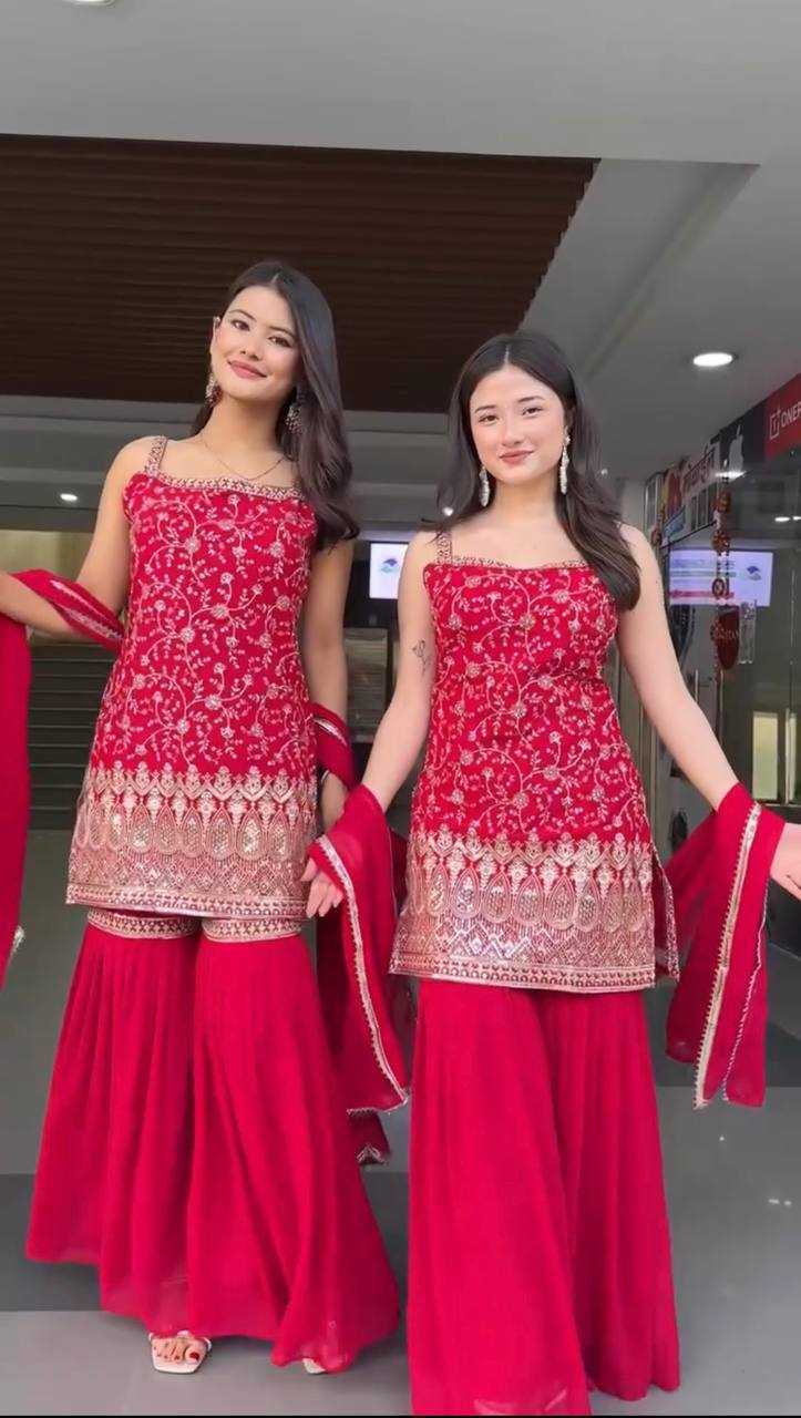 Ynf Faux Georgette RIN162 5855 Suits & Dresses Wholesale Ladies Suits Sharara Salwar Suits Bridal Wedding Dresses Manufacturer