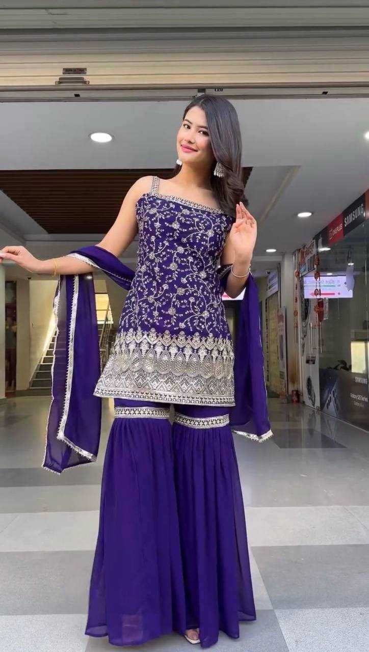 Ynf Faux Georgette RIN162 5855 Suits & Dresses Wholesale Ladies Suits Sharara Salwar Suits Bridal Wedding Dresses Manufacturer