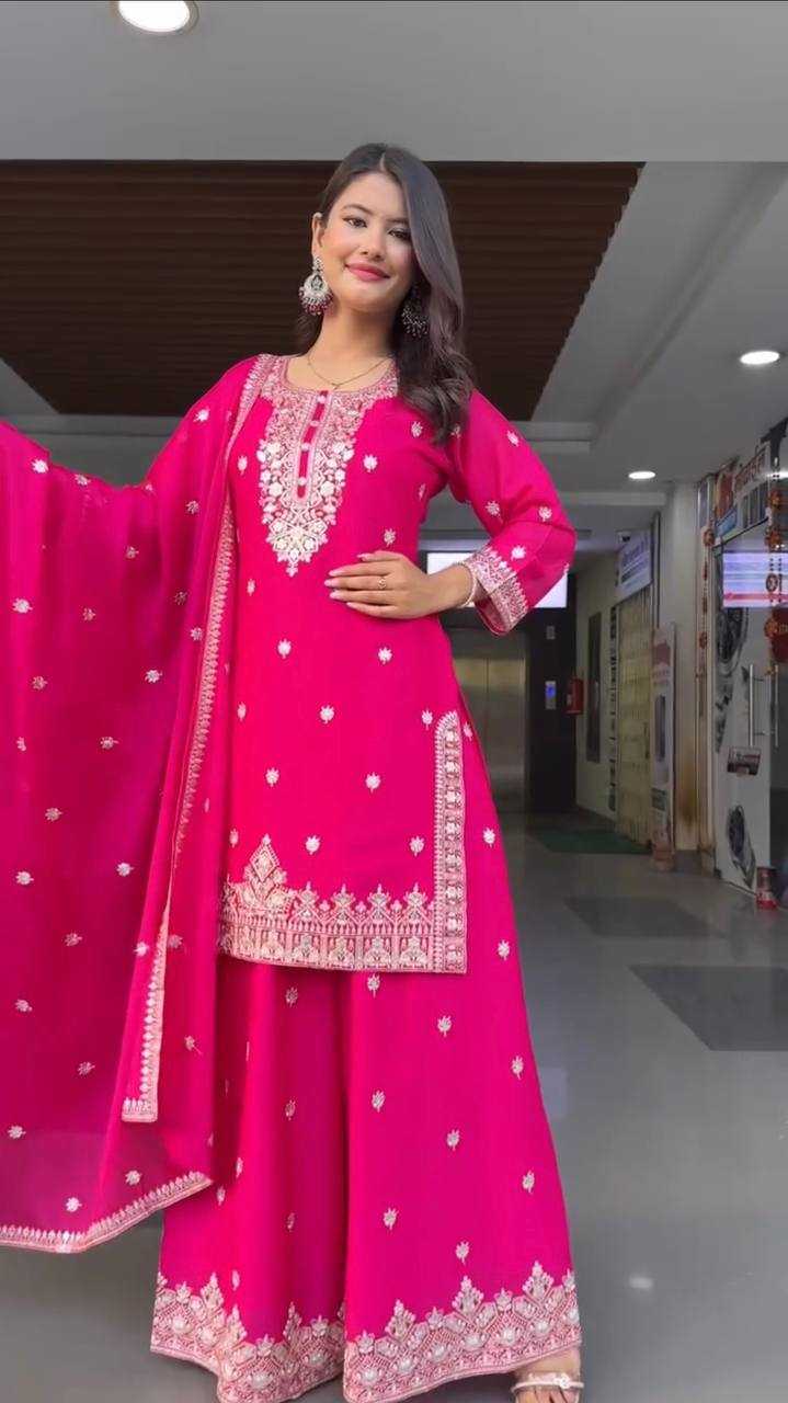 Ynf Faux Georgette RIN162 5884 Suits & Dresses Wholesale Sharara Salwar Suits Embroidery Suits Anarkali Suits Manufacturer