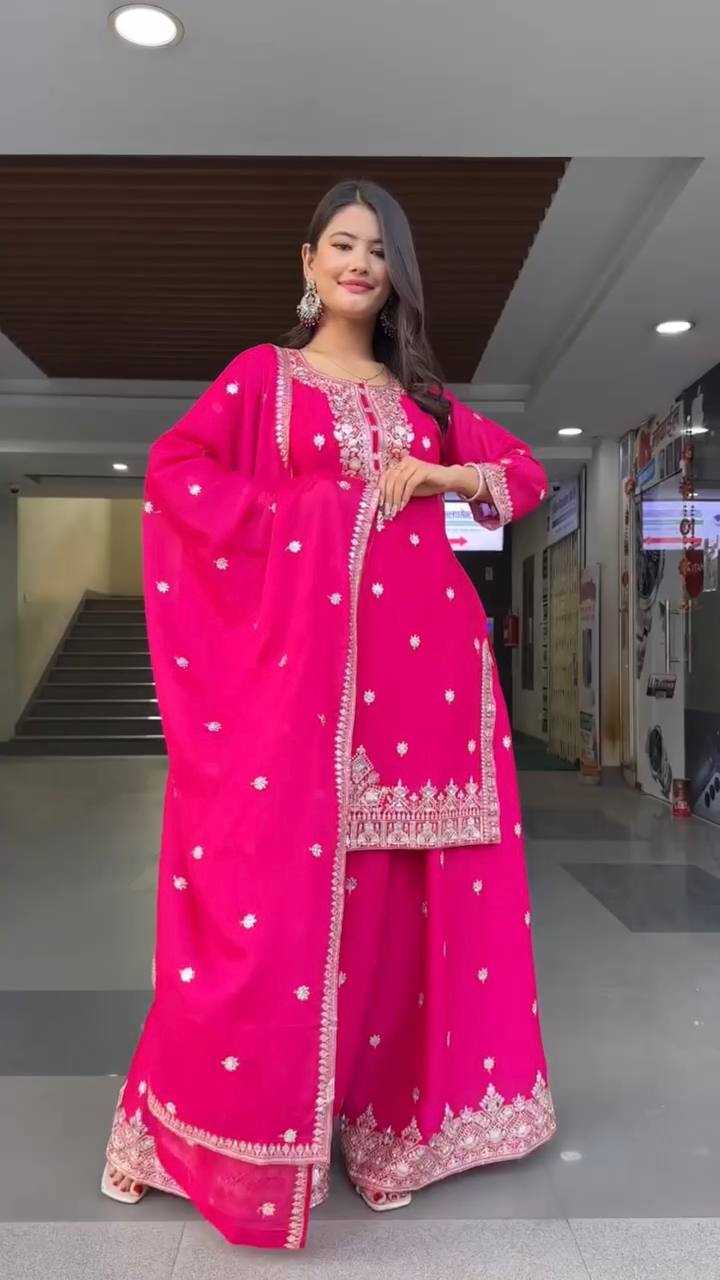Ynf Faux Georgette RIN162 5884 Suits & Dresses Wholesale Sharara Salwar Suits Embroidery Suits Anarkali Suits Manufacturer