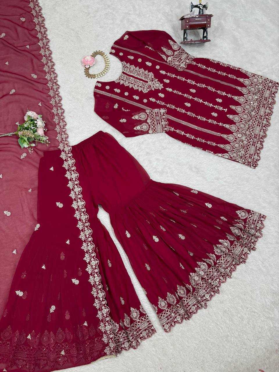 Ynf Faux Georgette RIN162 5885 Suits & Dresses Wholesale Georgette Suit Ladies Silk Suit Designer Suits Manufacturer