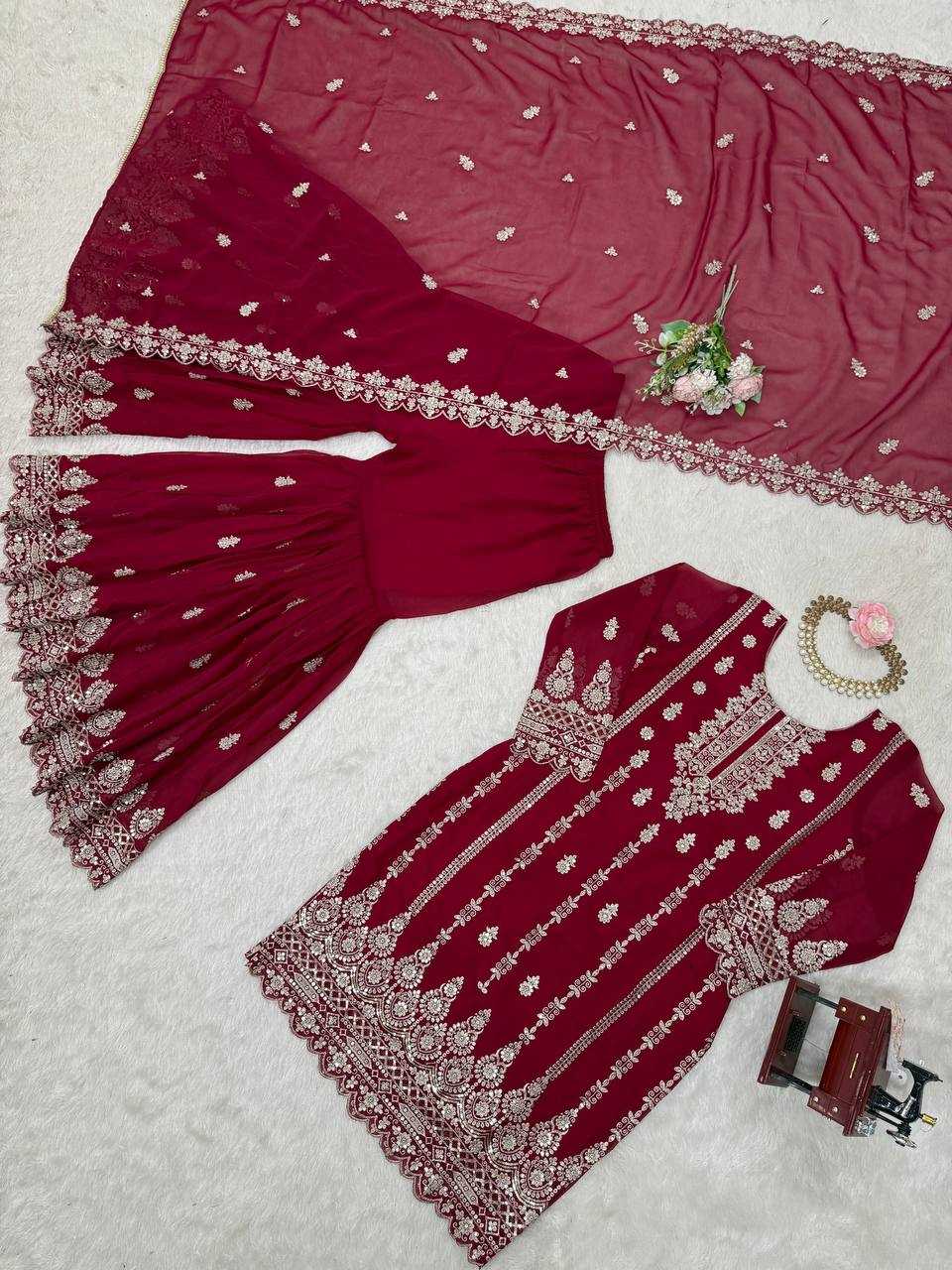 Ynf Faux Georgette RIN162 5885 Suits & Dresses Wholesale Georgette Suit Ladies Silk Suit Designer Suits Manufacturer