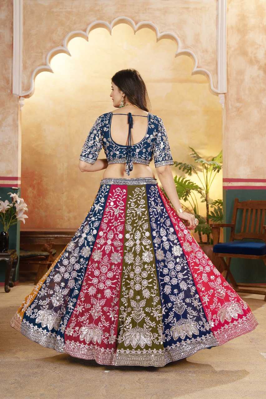 Ynf Faux Georgette RIN197 3001 Lehengas Wholesale Designer Lehenga Bridal Lehenga Wedding Lehenga Manufacturer