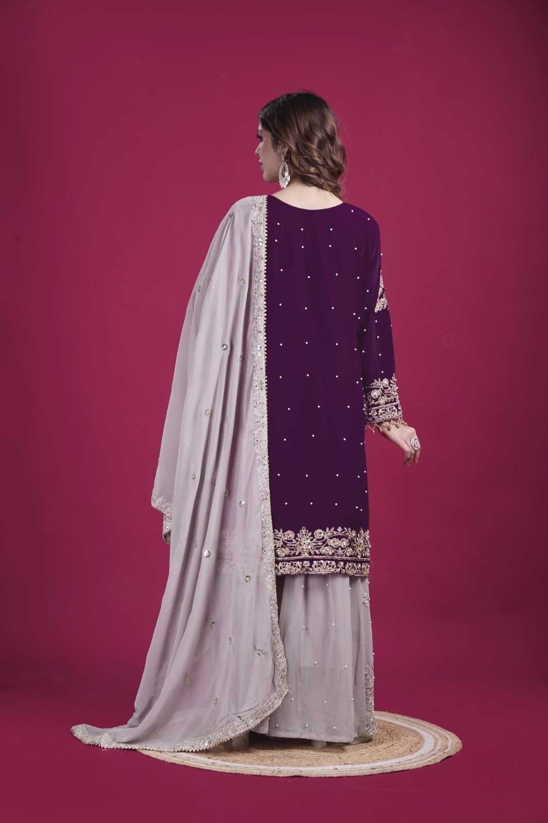 Ynf Faux Georgette RIN197 4716 Suits & Dresses Wholesale Embroidery Suits Bridal Suits Designer Suits Manufacturer