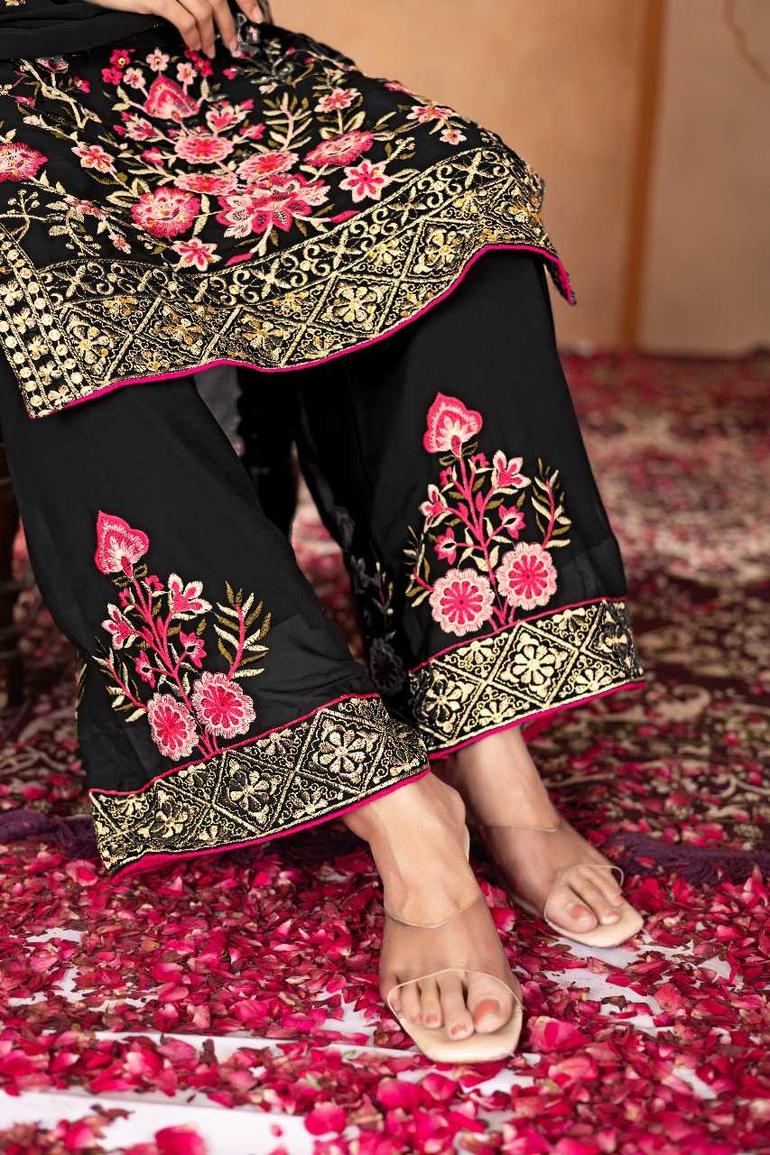 Ynf Faux Georgette RIN197 4766 Suits & Dresses Wholesale Embroidery Suits Party wear suits Designer Suits Manufacturer