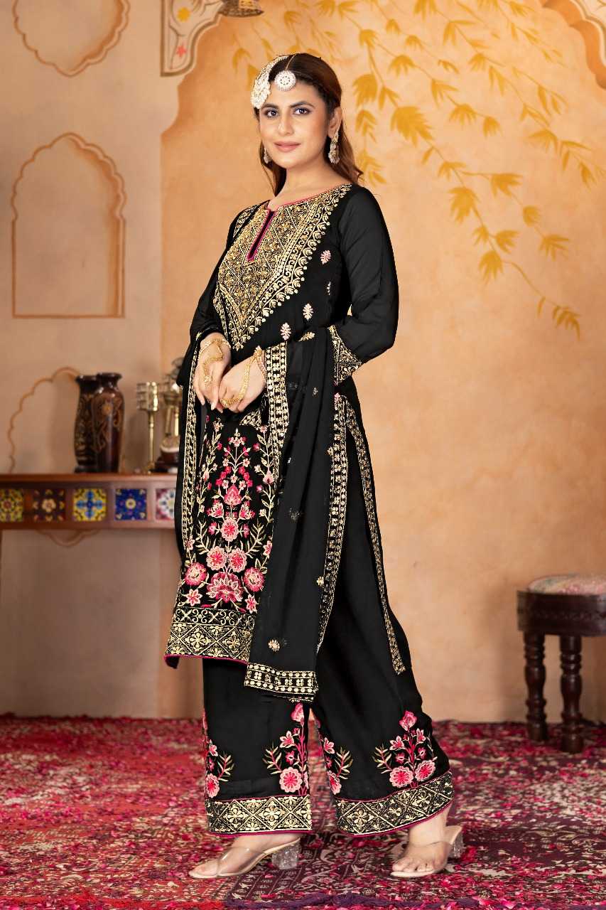Ynf Faux Georgette RIN197 4766 Suits & Dresses Wholesale Embroidery Suits Party wear suits Designer Suits Manufacturer