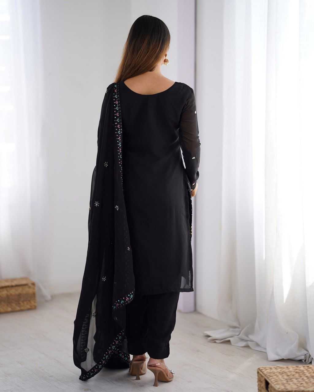 Ynf Faux Georgette RIN197 4813 Suits & Dresses Wholesale Party wear suits Bridal Suits Designer Suits Manufacturer