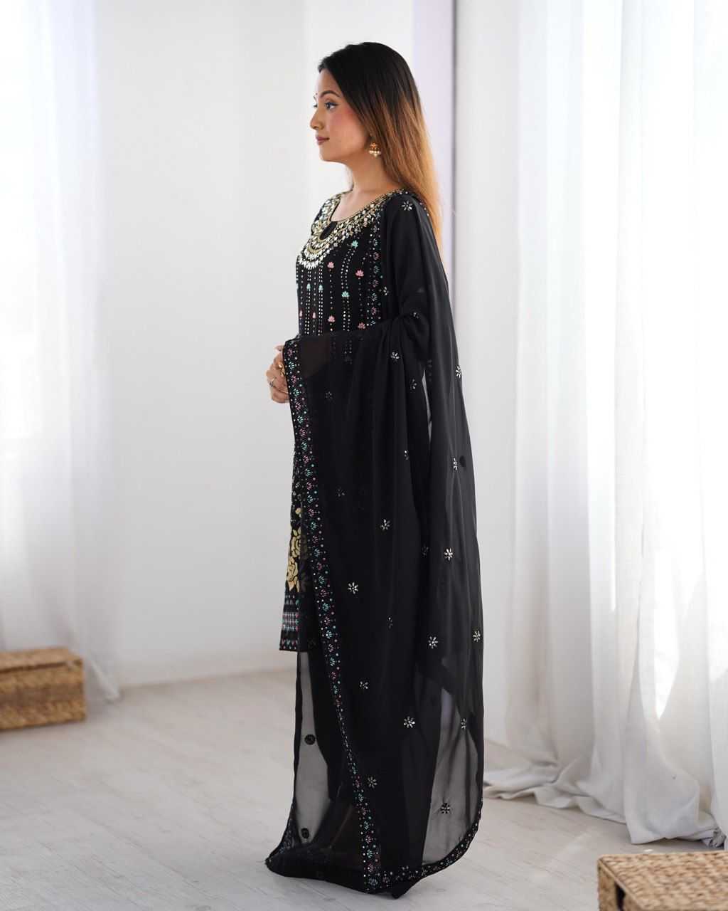 Ynf Faux Georgette RIN197 4813 Suits & Dresses Wholesale Party wear suits Bridal Suits Designer Suits Manufacturer