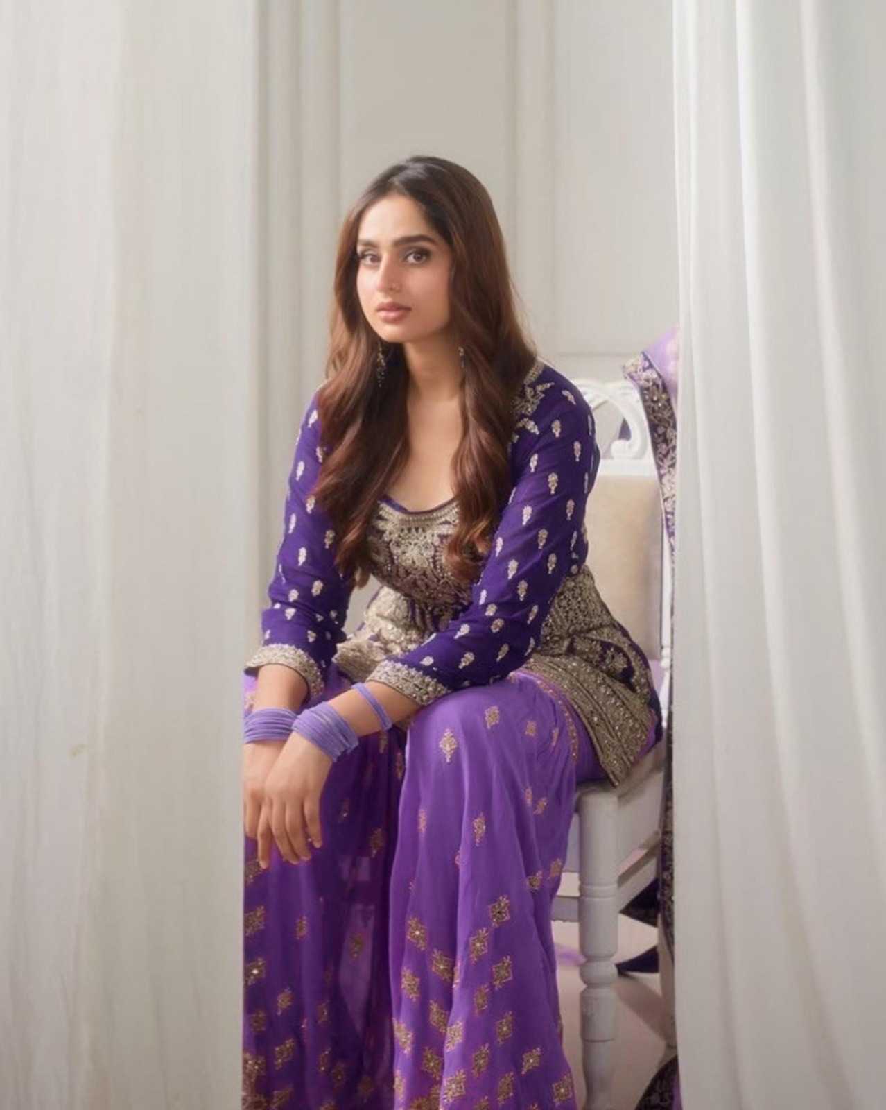 Ynf Faux Georgette RIN222 Kf Suits & Dresses Wedding Collections Festive Collections Wholesale Sharara Salwar Suits Georgette Suit Ladies Silk Suit Manufacturer