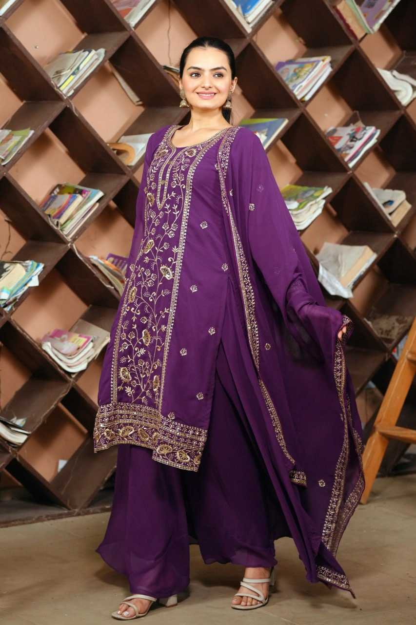 Ynf Faux Georgette RIN232 82 Suits & Dresses Wholesale Sharara Salwar Suits Designer Suits Manufacturer