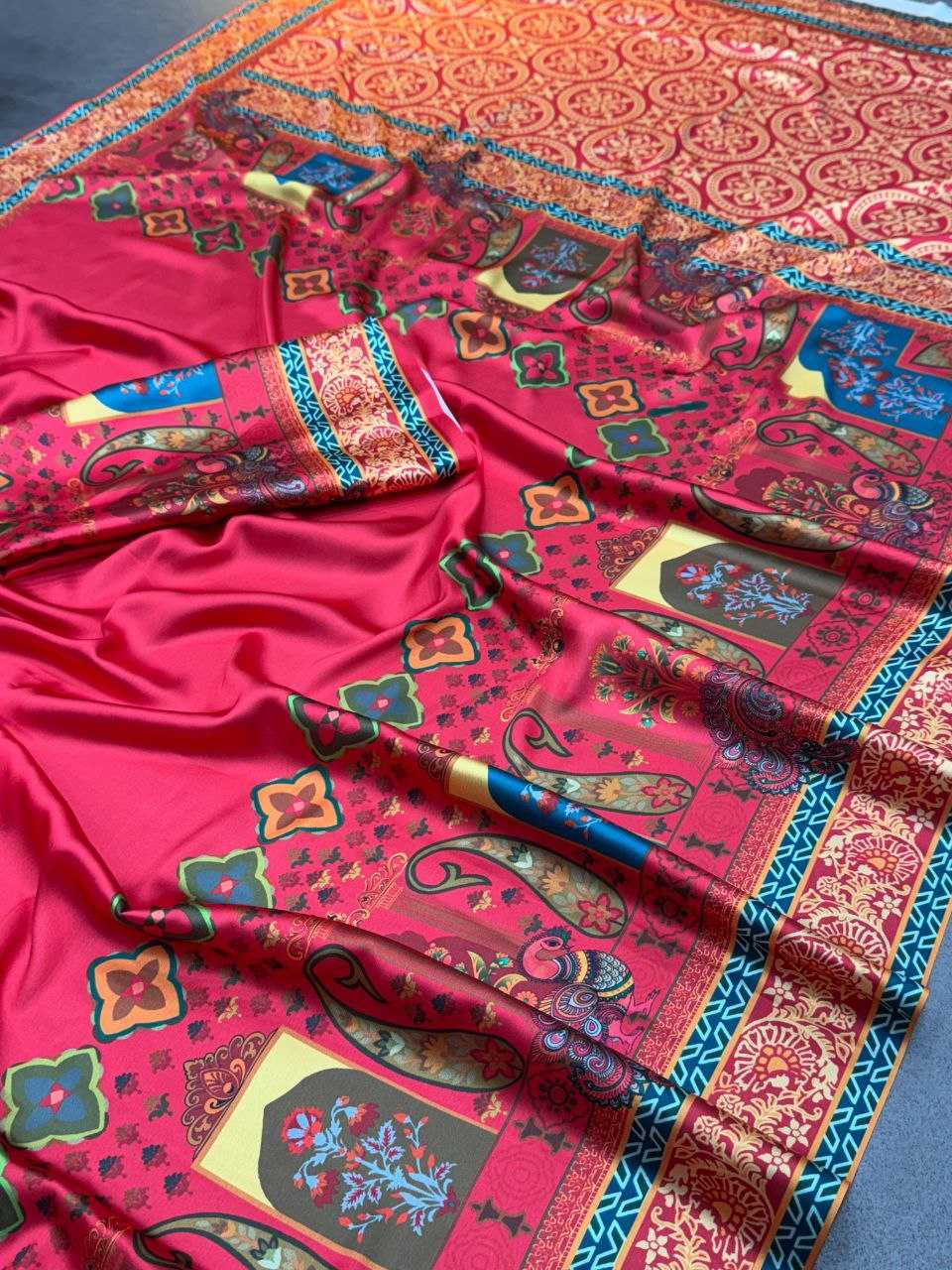 Ynf Gajji Silk KESH495 302 Sarees Wedding Collections Festive Collections Wholesale Printed Sarees Silk Sarees Sarees With Blouse Manufacturer