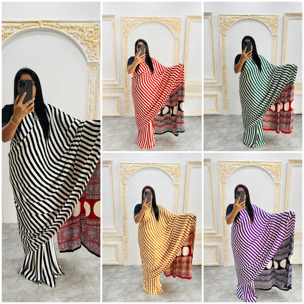 Ynf Gajji Silk RIN207 2204 Sarees Wedding Collections Festive Collections Wholesale Printed Sarees Silk Sarees Sarees With Blouse Manufacturer