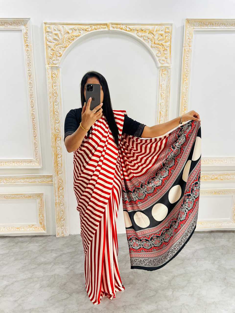 Ynf Gajji Silk RIN207 2204 Sarees Wedding Collections Festive Collections Wholesale Printed Sarees Silk Sarees Sarees With Blouse Manufacturer