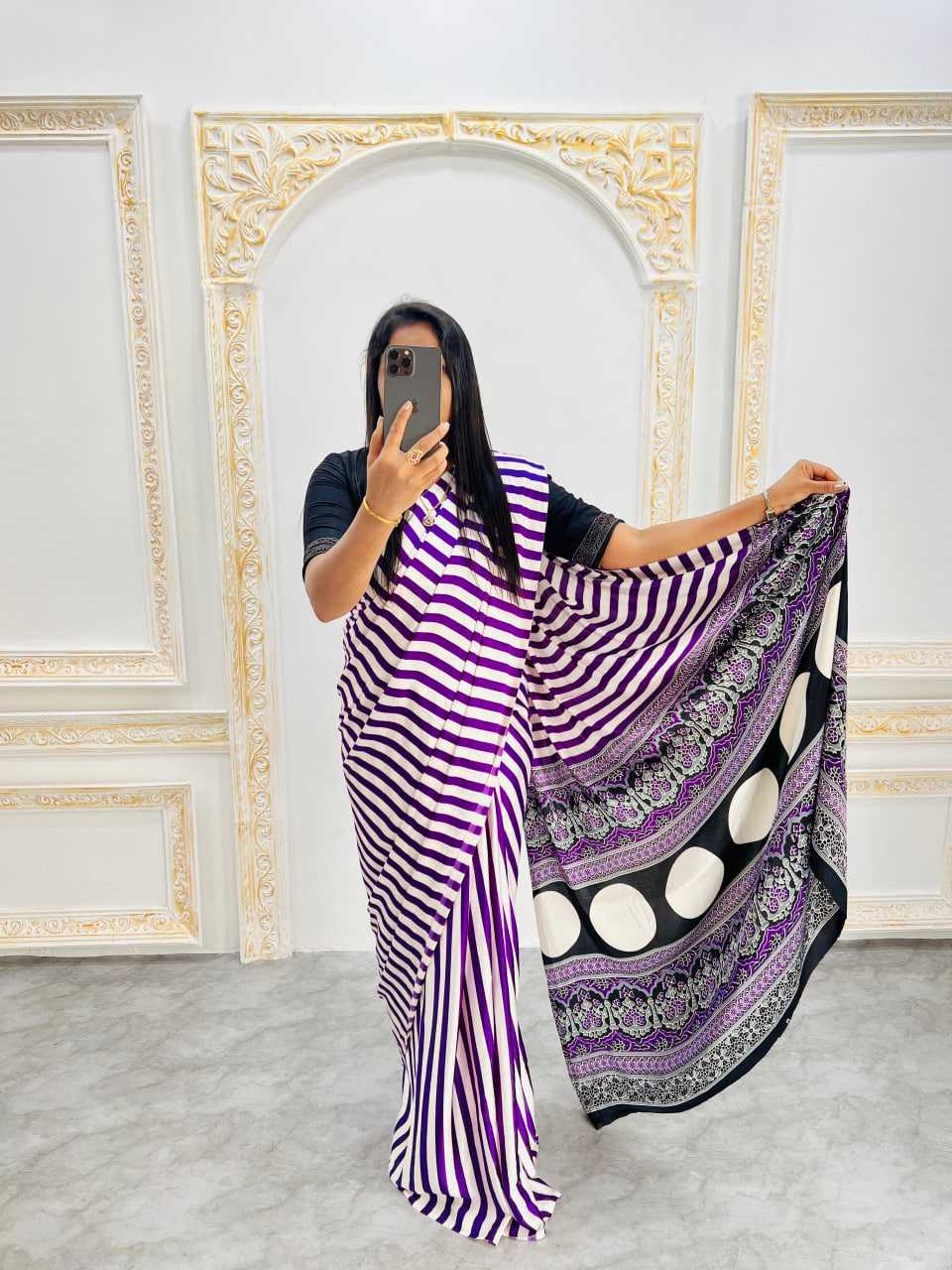 Ynf Gajji Silk RIN207 2204 Sarees Wedding Collections Festive Collections Wholesale Printed Sarees Silk Sarees Sarees With Blouse Manufacturer