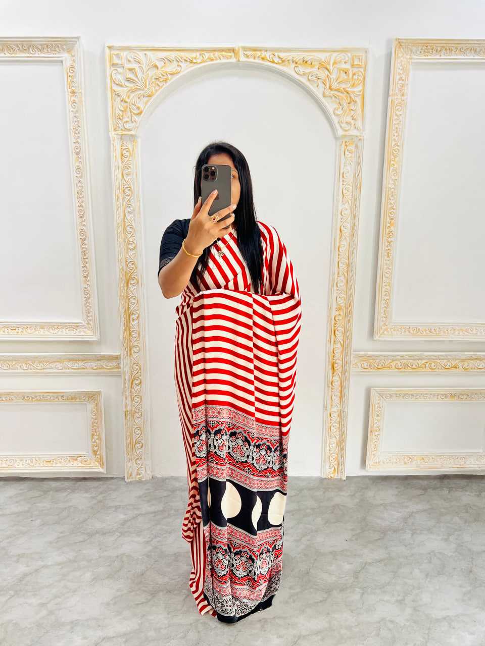Ynf Gajji Silk RIN207 2204 Sarees Wedding Collections Festive Collections Wholesale Printed Sarees Silk Sarees Sarees With Blouse Manufacturer