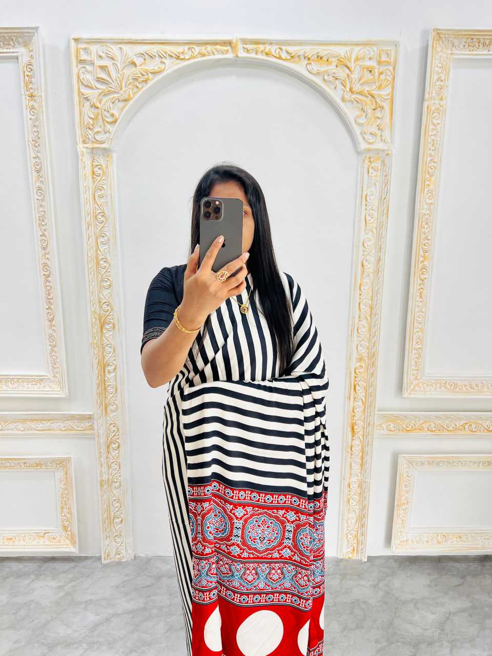 Ynf Gajji Silk RIN207 2204 Sarees Wedding Collections Festive Collections Wholesale Printed Sarees Silk Sarees Sarees With Blouse Manufacturer