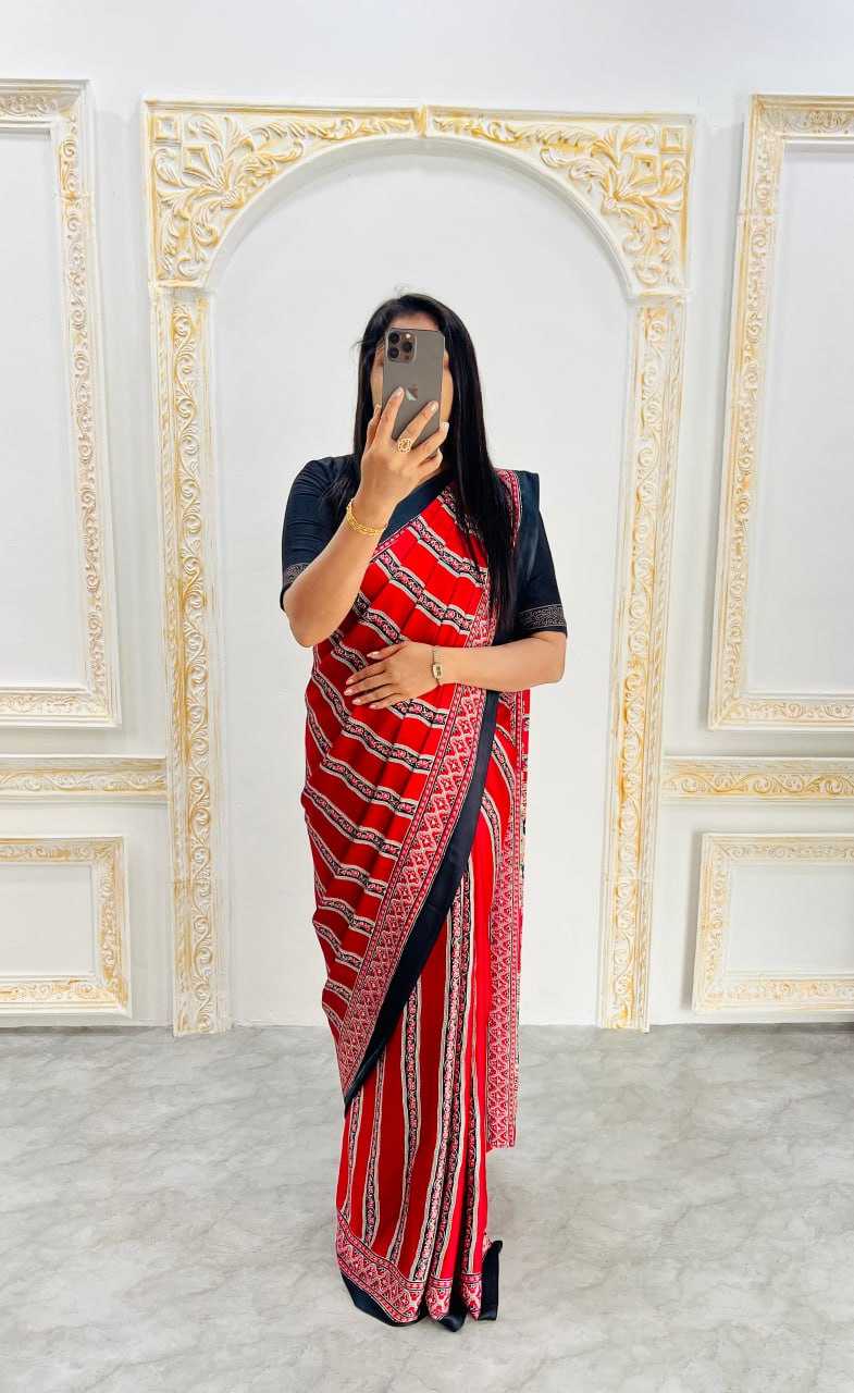 Ynf Gajji Silk RIN207 2205 Sarees Wedding Collections Festive Collections Wholesale Printed Sarees Silk Sarees Sarees With Blouse Manufacturer