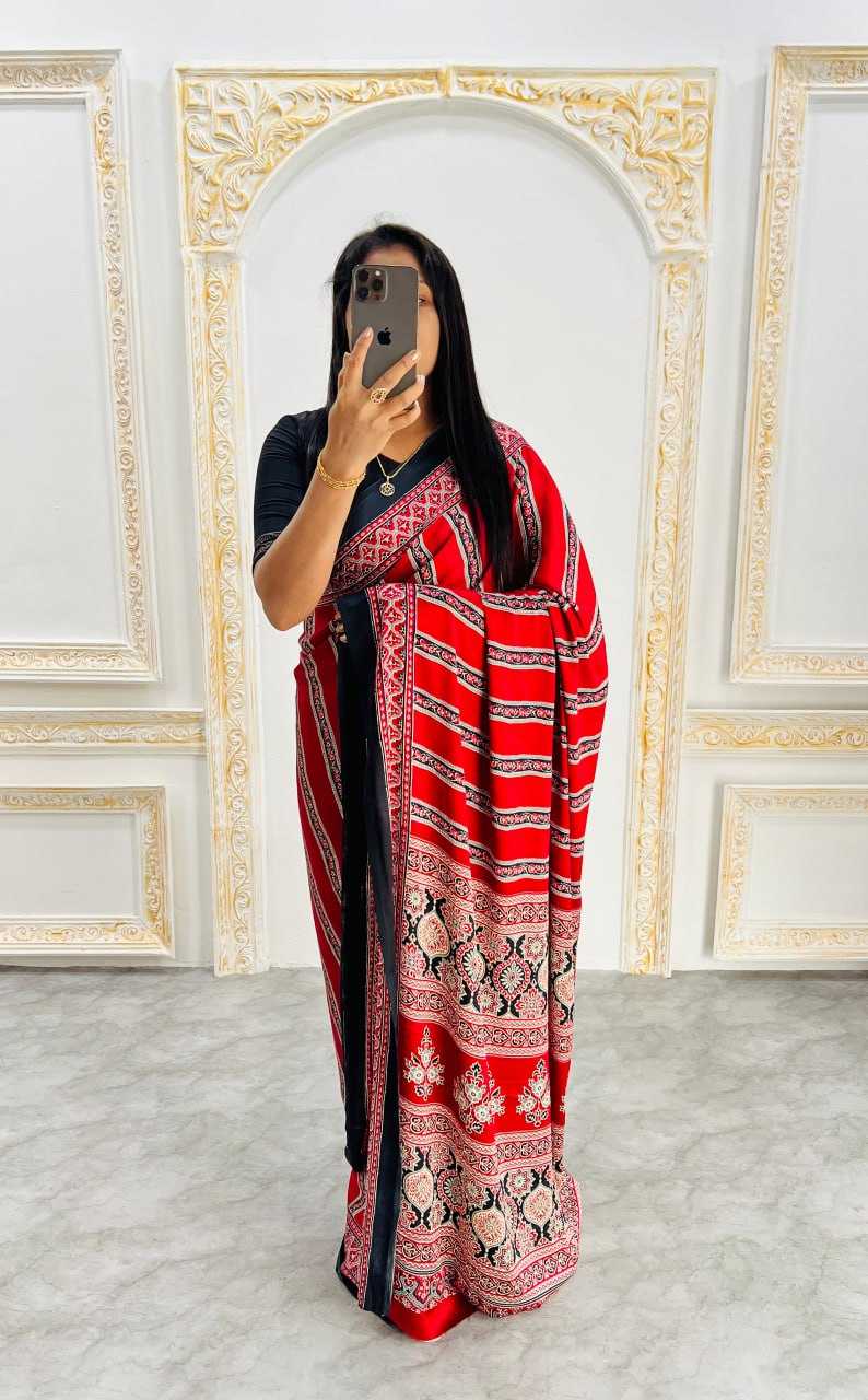 Ynf Gajji Silk RIN207 2205 Sarees Wedding Collections Festive Collections Wholesale Printed Sarees Silk Sarees Sarees With Blouse Manufacturer