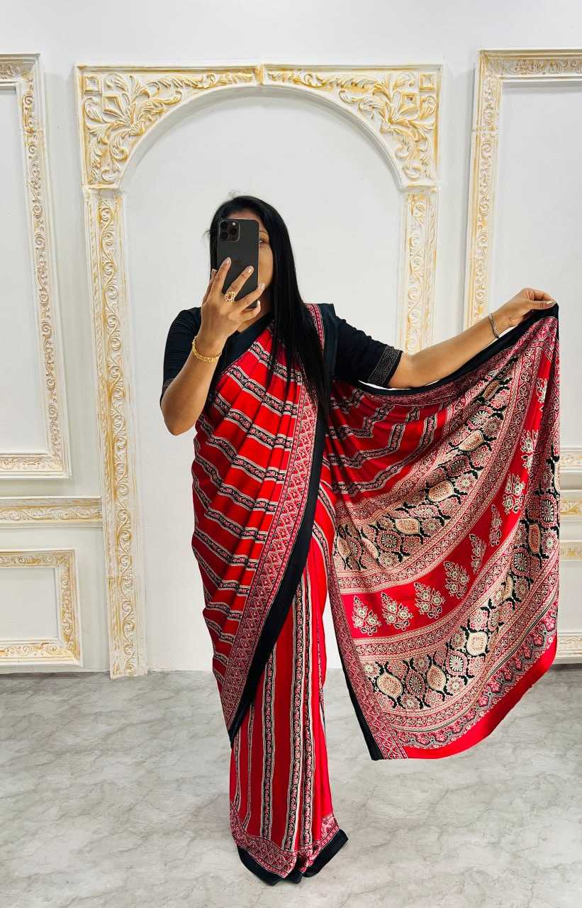 Ynf Gajji Silk RIN207 2205 Sarees Wedding Collections Festive Collections Wholesale Printed Sarees Silk Sarees Sarees With Blouse Manufacturer