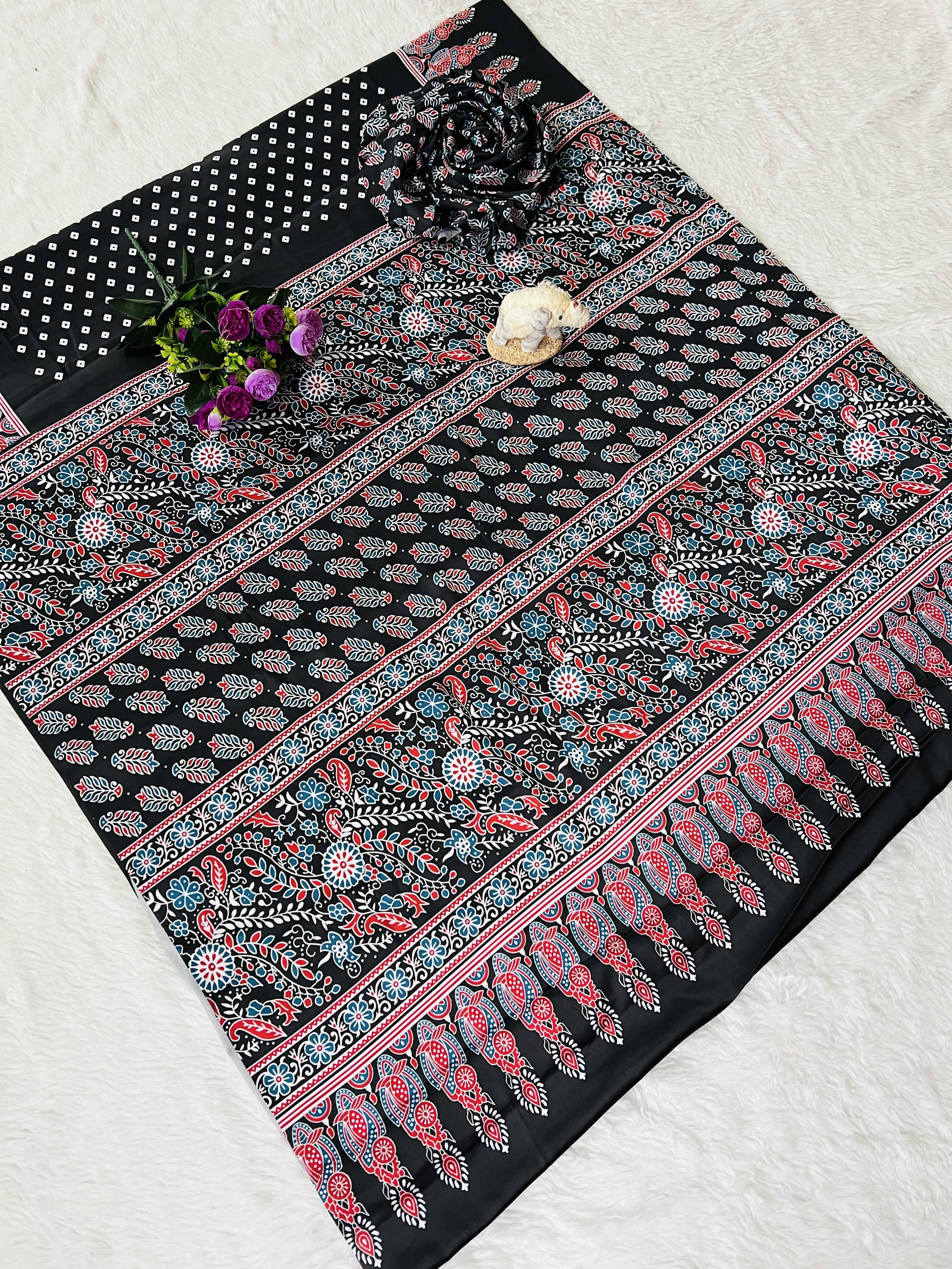 Ynf Gajji Silk RIN207 2208 Sarees Wholesale Printed Sarees Ladies Sarees Silk Sarees Manufacturer