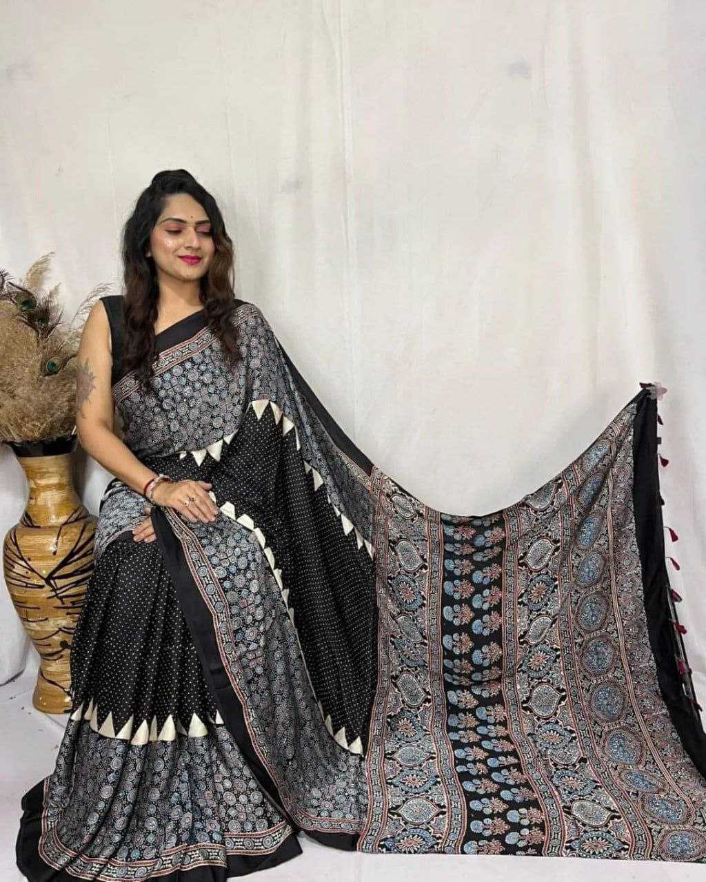 Ynf Gajji Silk RIN207 2209 Sarees Wedding Collections Festive Collections Wholesale Printed Sarees Silk Sarees Sarees With Blouse Manufacturer