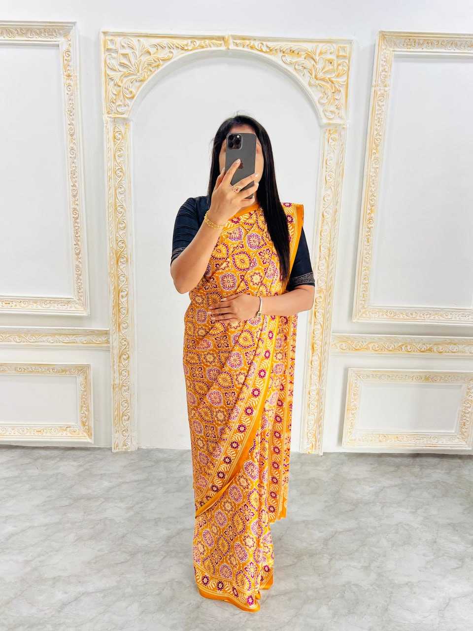 Ynf Gajji Silk RIN207 2215 Sarees Silk Sarees Wedding Collections Wholesale Ajrakh Sarees Gajji Modal Sarees Crepe Silk Saree Manufacturer