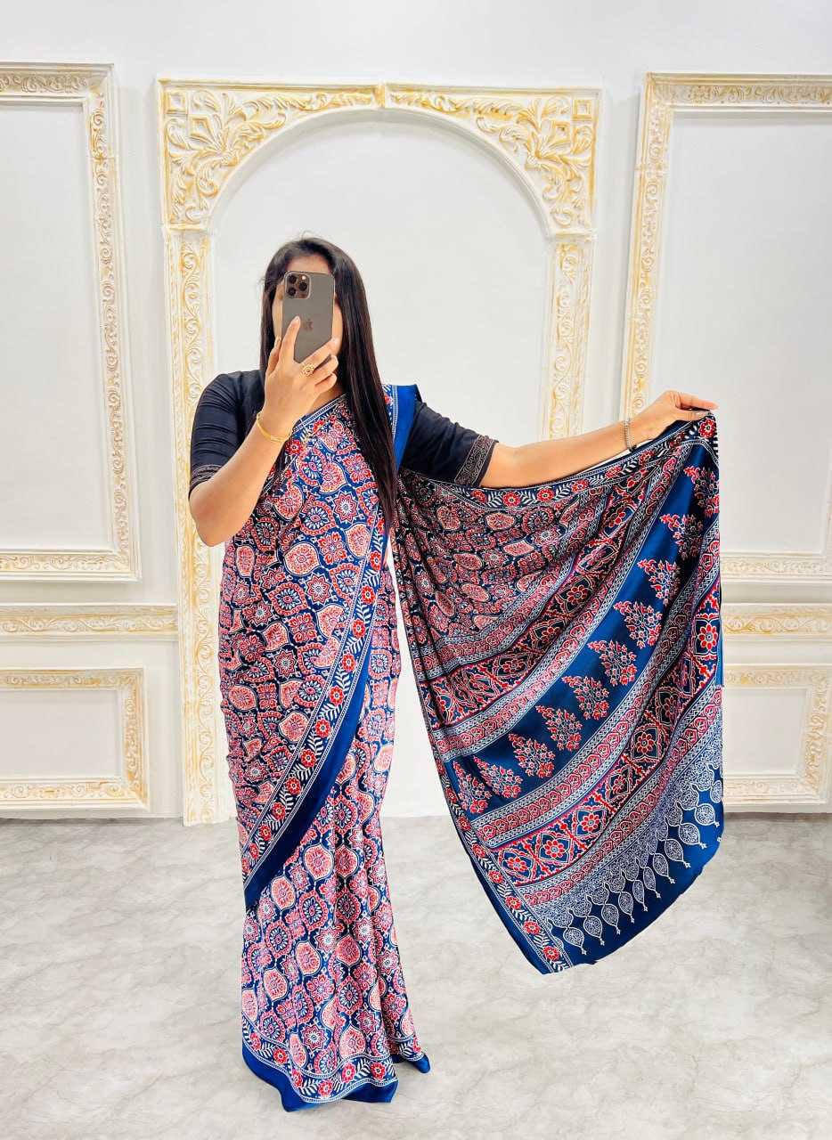 Ynf Gajji Silk RIN207 2215 Sarees Silk Sarees Wedding Collections Wholesale Ajrakh Sarees Gajji Modal Sarees Crepe Silk Saree Manufacturer