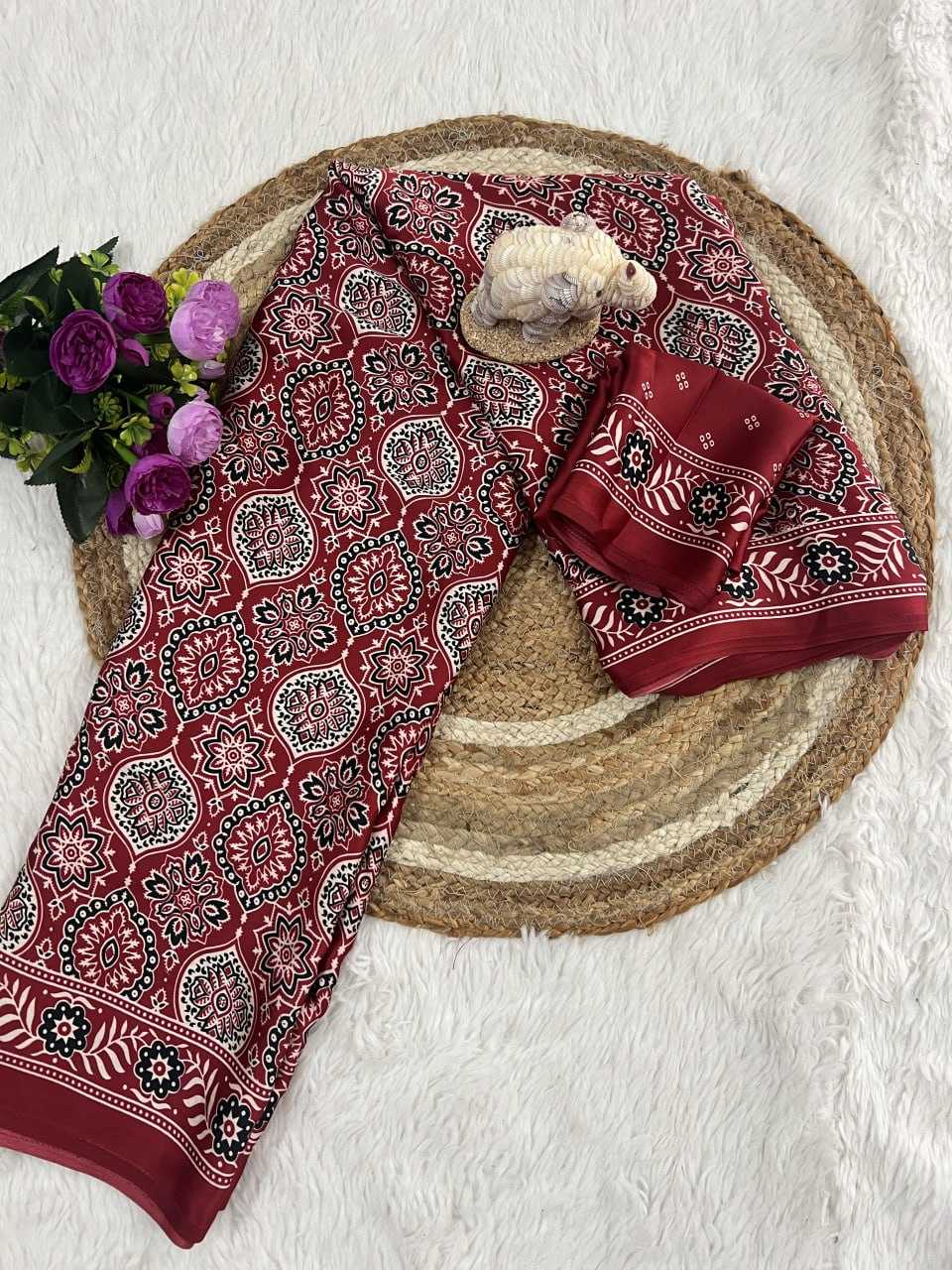 Ynf Gajji Silk RIN207 2215 Sarees Silk Sarees Wedding Collections Wholesale Ajrakh Sarees Gajji Modal Sarees Crepe Silk Saree Manufacturer