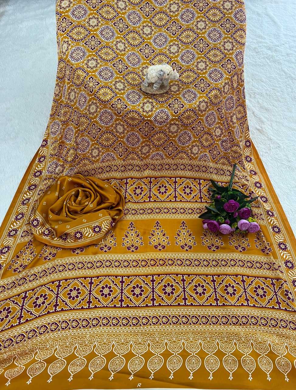 Ynf Gajji Silk RIN207 2215 Sarees Silk Sarees Wedding Collections Wholesale Ajrakh Sarees Gajji Modal Sarees Crepe Silk Saree Manufacturer