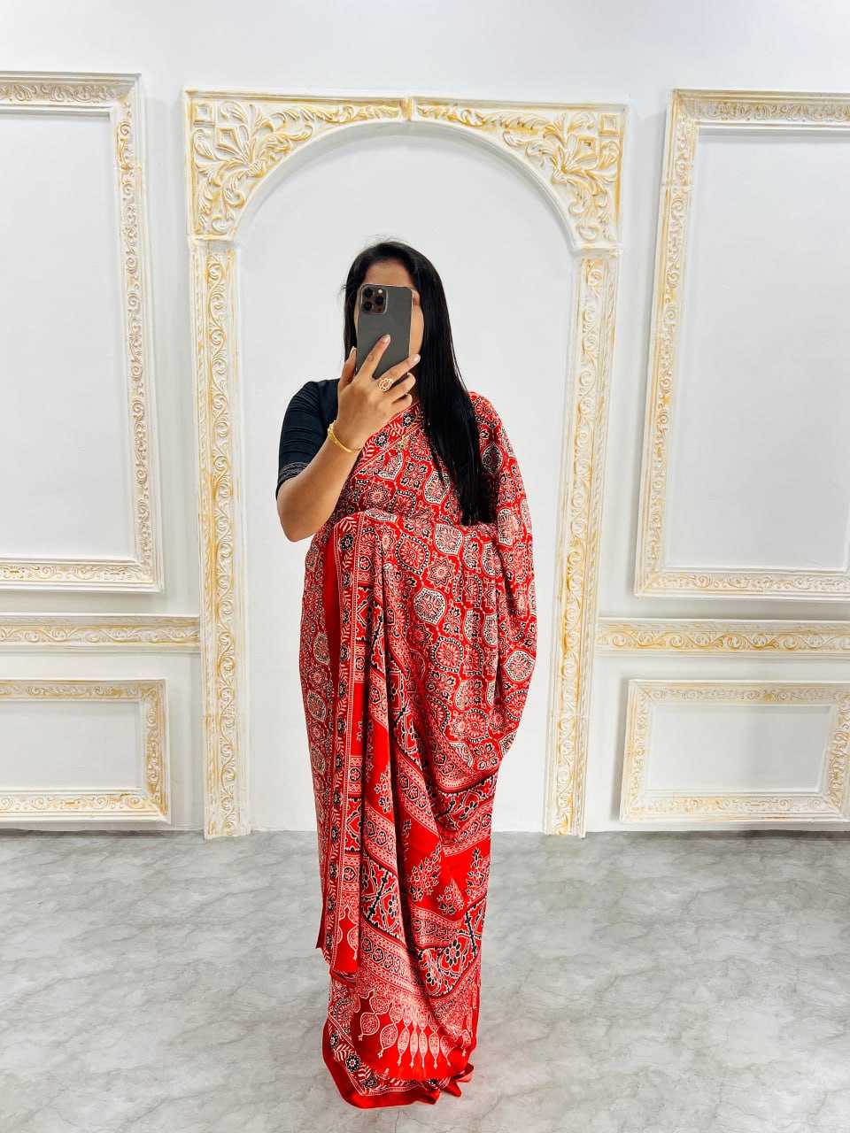 Ynf Gajji Silk RIN207 2215 Sarees Silk Sarees Wedding Collections Wholesale Ajrakh Sarees Gajji Modal Sarees Crepe Silk Saree Manufacturer
