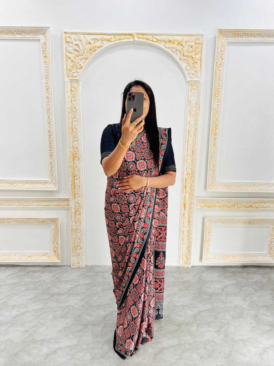 Ynf Gajji Silk RIN207 2215 Sarees Silk Sarees Wedding Collections Wholesale Ajrakh Sarees Gajji Modal Sarees Crepe Silk Saree Manufacturer