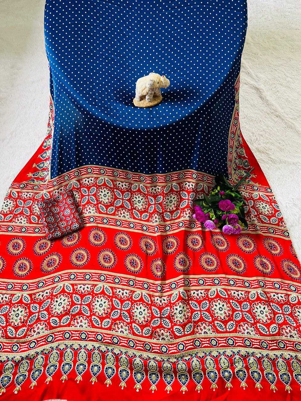 Ynf Gajji Silk RIN207 2235 Sarees Wedding Collections Festive Collections Wholesale Printed Sarees Silk Sarees Sarees With Blouse Manufacturer