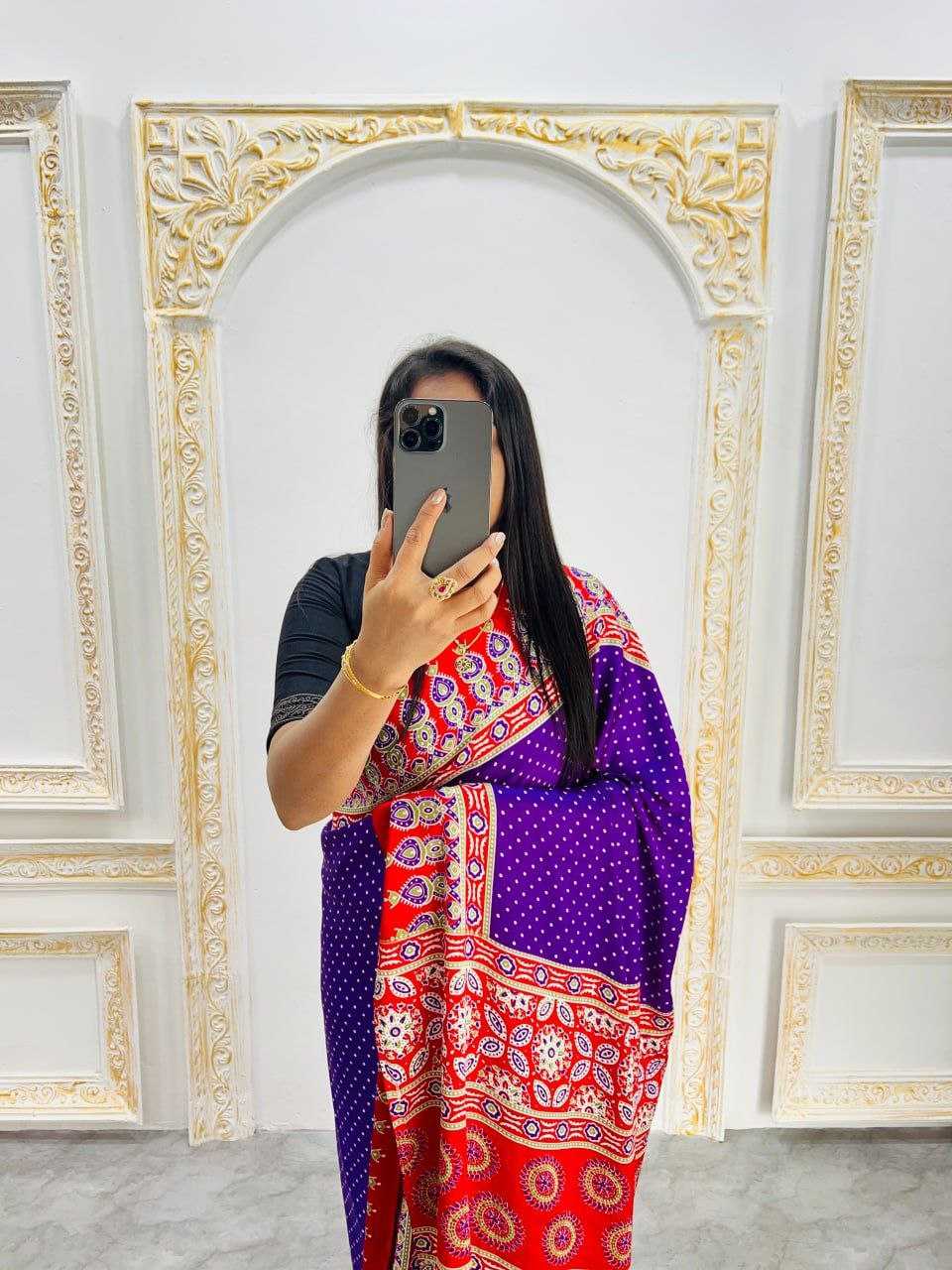 Ynf Gajji Silk RIN207 2235 Sarees Wedding Collections Festive Collections Wholesale Printed Sarees Silk Sarees Sarees With Blouse Manufacturer