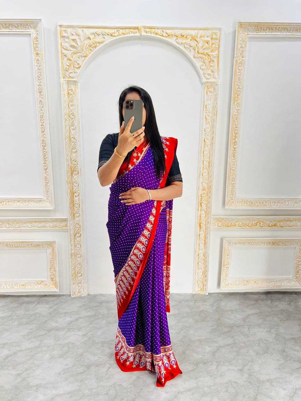 Ynf Gajji Silk RIN207 2235 Sarees Wedding Collections Festive Collections Wholesale Printed Sarees Silk Sarees Sarees With Blouse Manufacturer