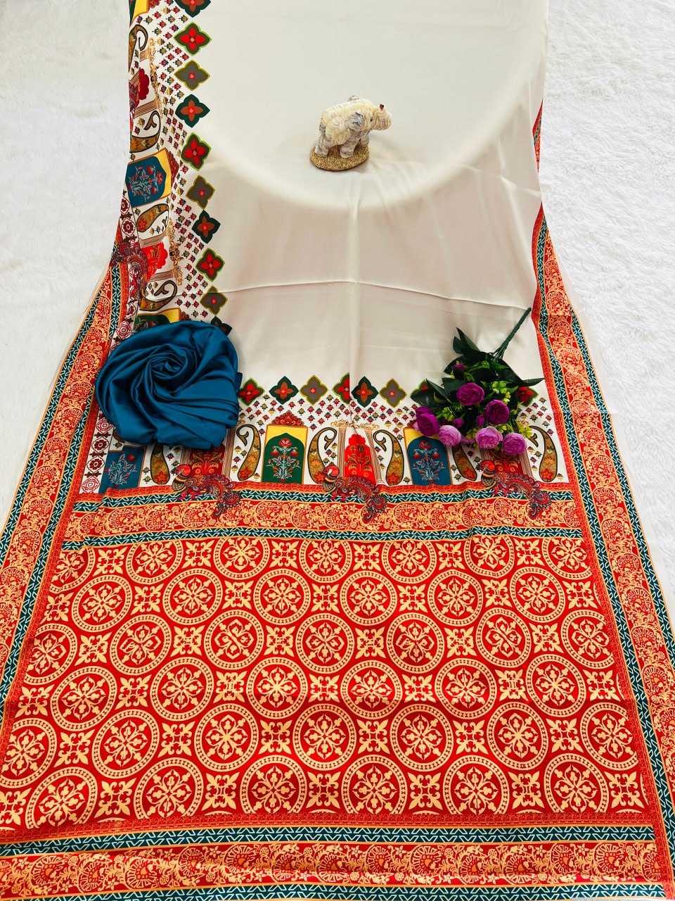 Ynf Gajji Silk RIN207 2247 Sarees Bollywood Collections Festive Collections Wholesale Printed Sarees Silk Sarees Sarees With Blouse Manufacturer